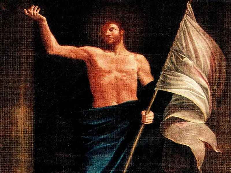 1669-								Pietro Ercole Fava Ghisilieri - Cristo risorto